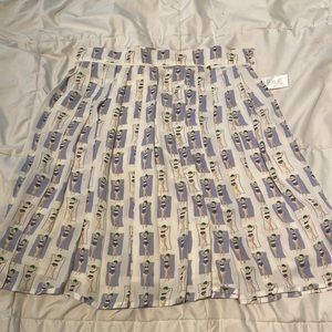 Anthropologie Pleated Skirt